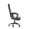 Flash Furniture White LeatherSoft Gaming Chair with Skater Wheels CH-00288-WH-RLB-GG - alternate 6